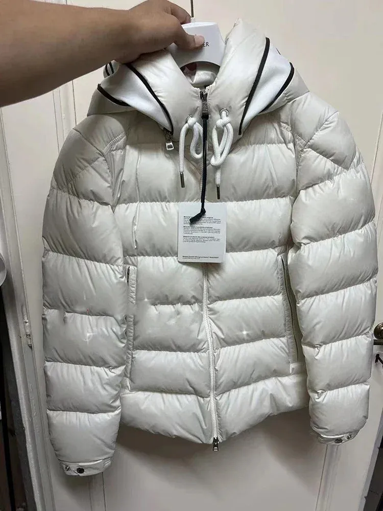 Dovleck - Puffer Jacket Heren met Capuchon, Dik Gevoerd, Winter Warm & Waterafstotend