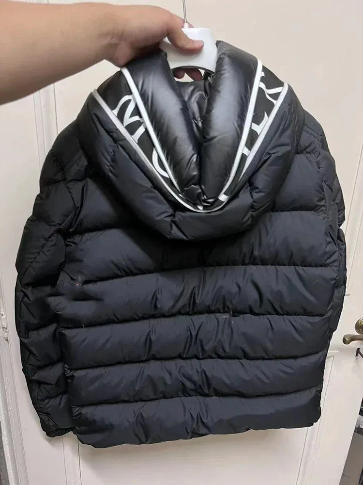 Dovleck - Puffer Jacket Heren met Capuchon, Dik Gevoerd, Winter Warm & Waterafstotend