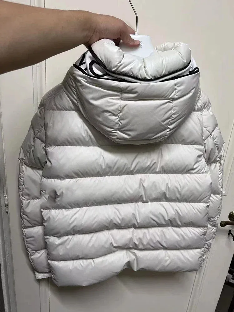 Dovleck - Puffer Jacket Heren met Capuchon, Dik Gevoerd, Winter Warm & Waterafstotend