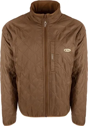 DRAKE DELTA FLEECE LINED QUILTED JACKET