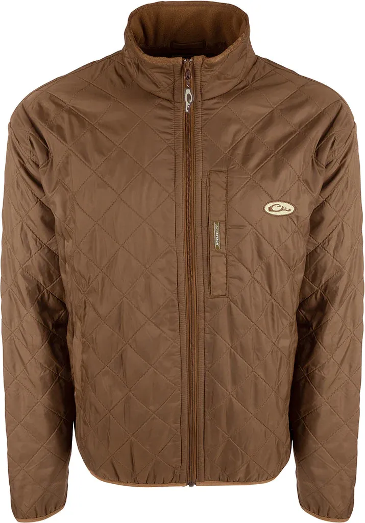 DRAKE DELTA FLEECE LINED QUILTED JACKET