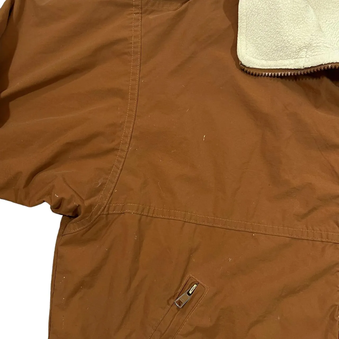 Early 00's MUSTO SNUGS Polartec Series 200 Fleece Lined Windbreaker Bomber Jacket