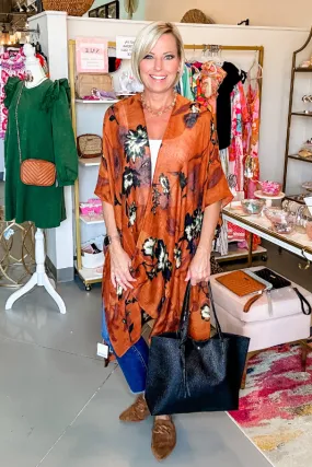 Fall Secret Garden Kimono