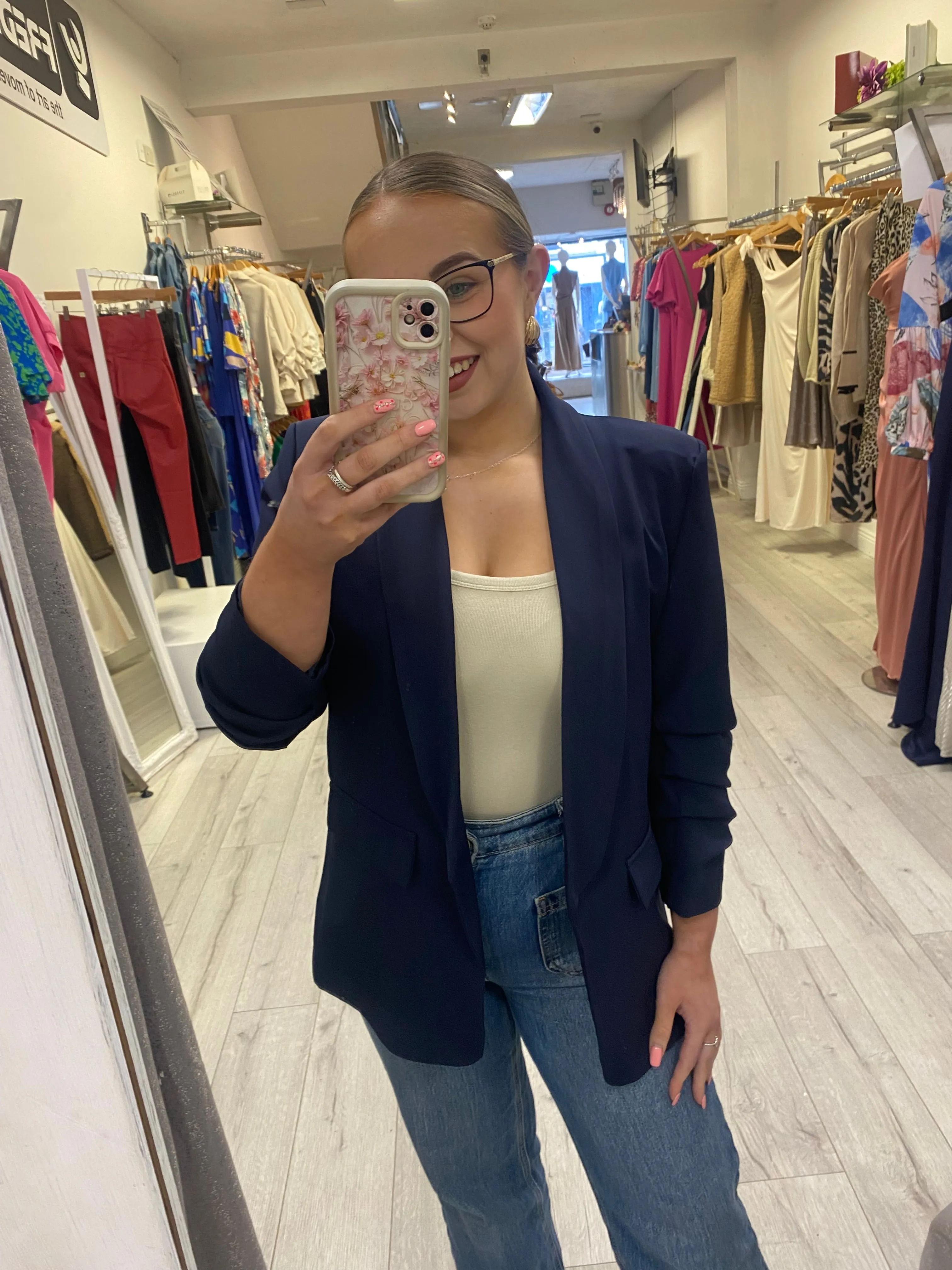 Fara Navy blazer