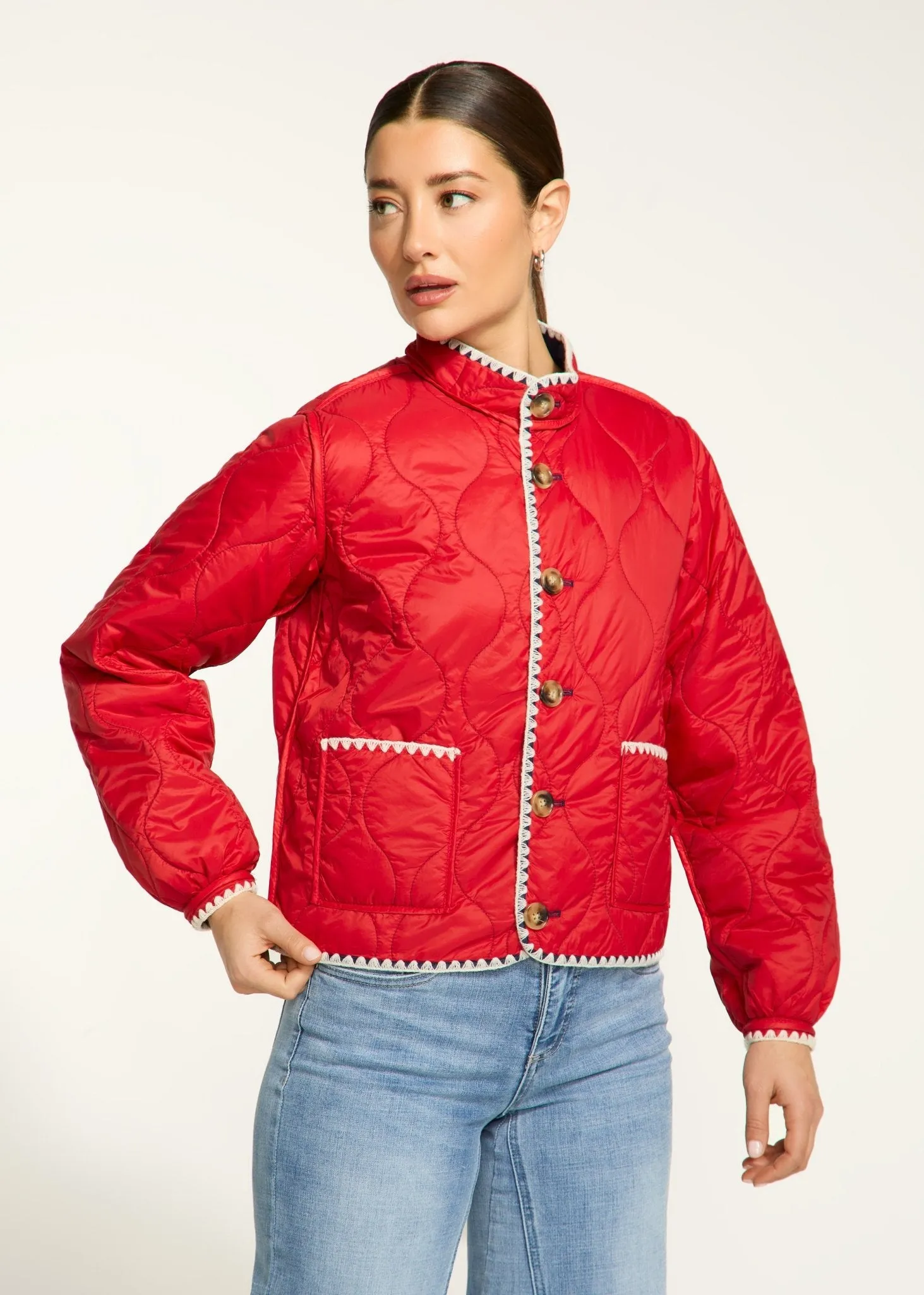 FDJ Reversible Lightweight Puffer Jacket