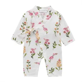 Floral Kimono Romper