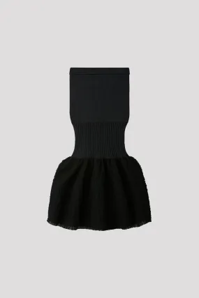 FLUTED ORNAMENT MERMAID SKIRT