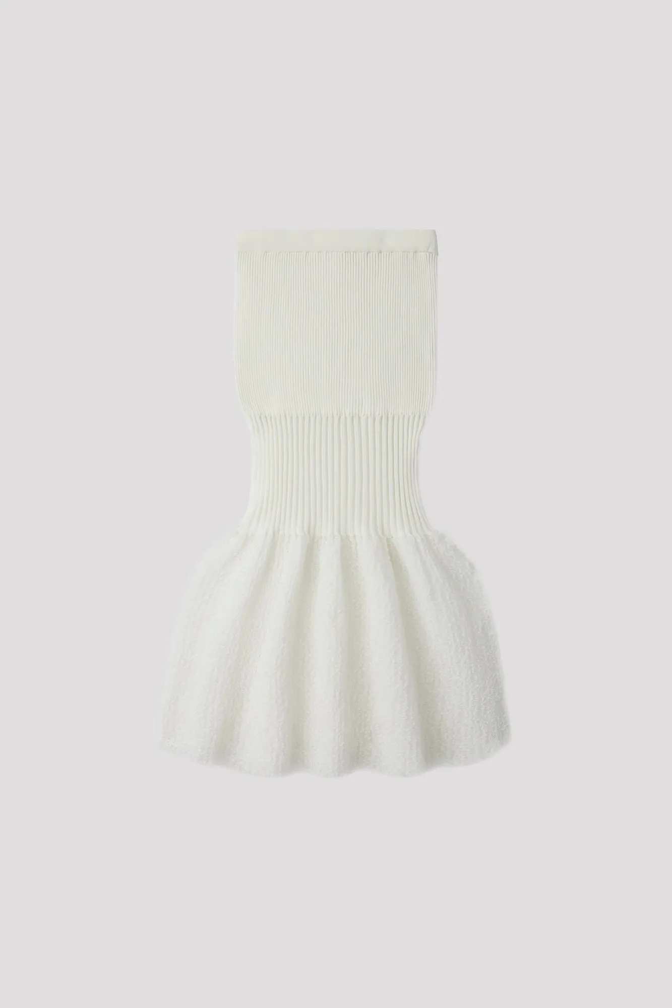 FLUTED ORNAMENT MERMAID SKIRT