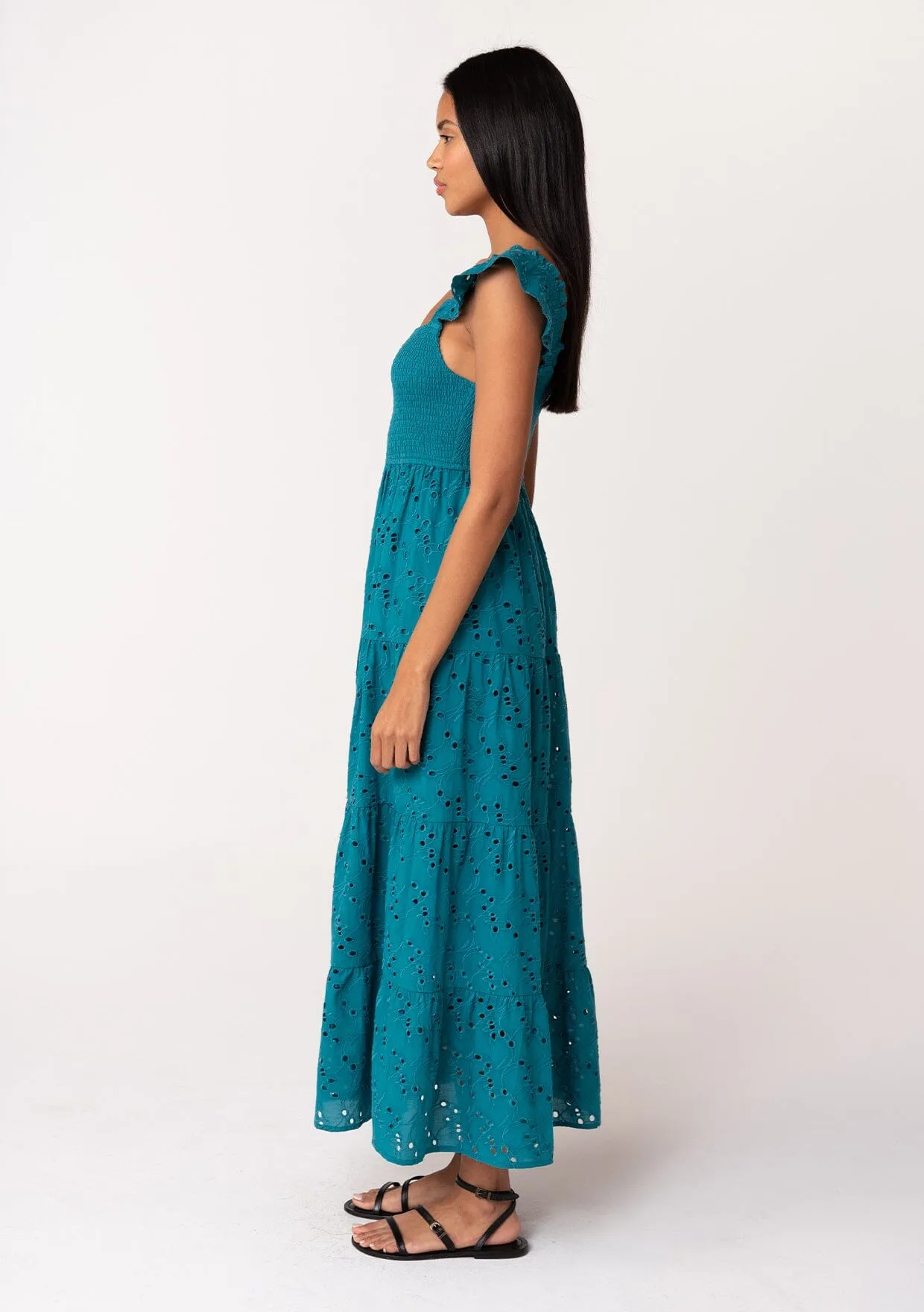 Flynn Smocked Maxi Dress