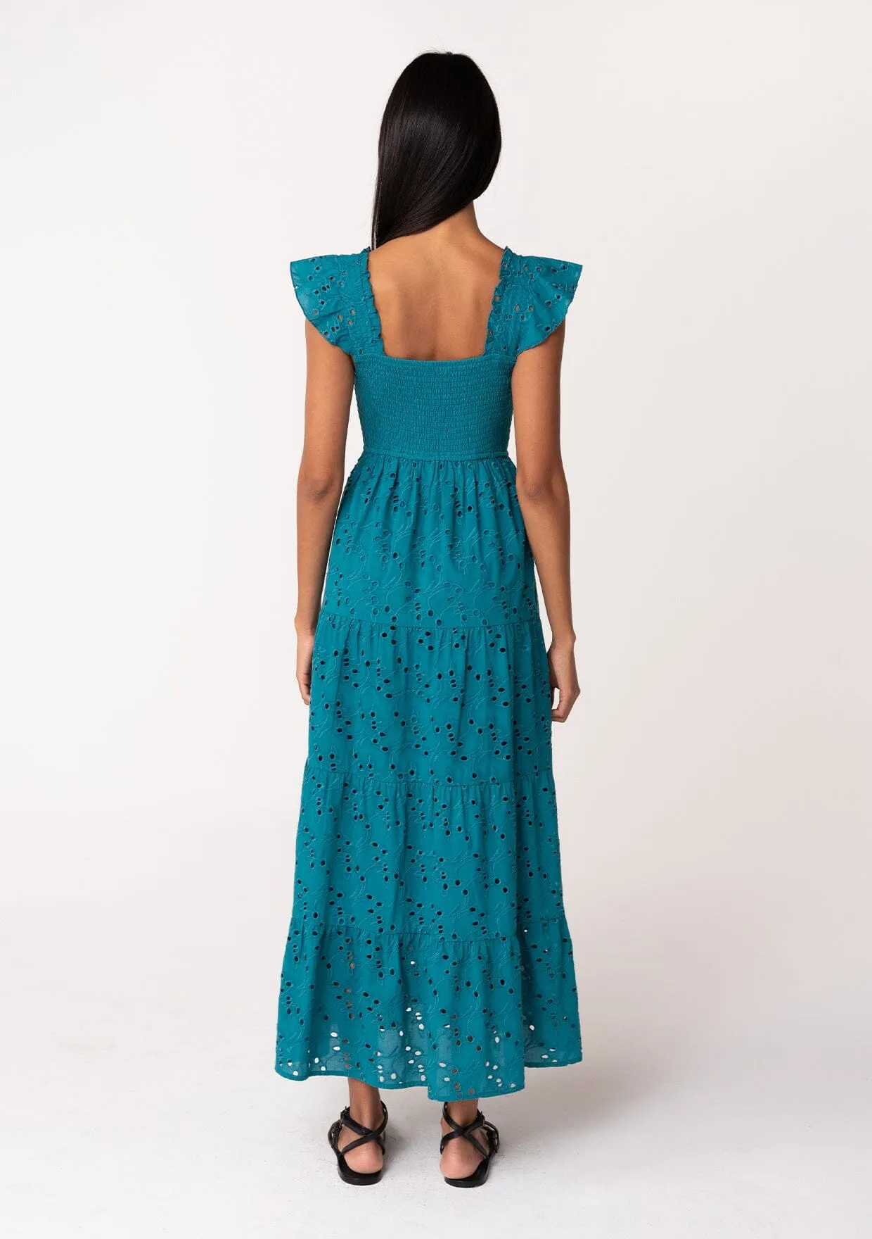 Flynn Smocked Maxi Dress