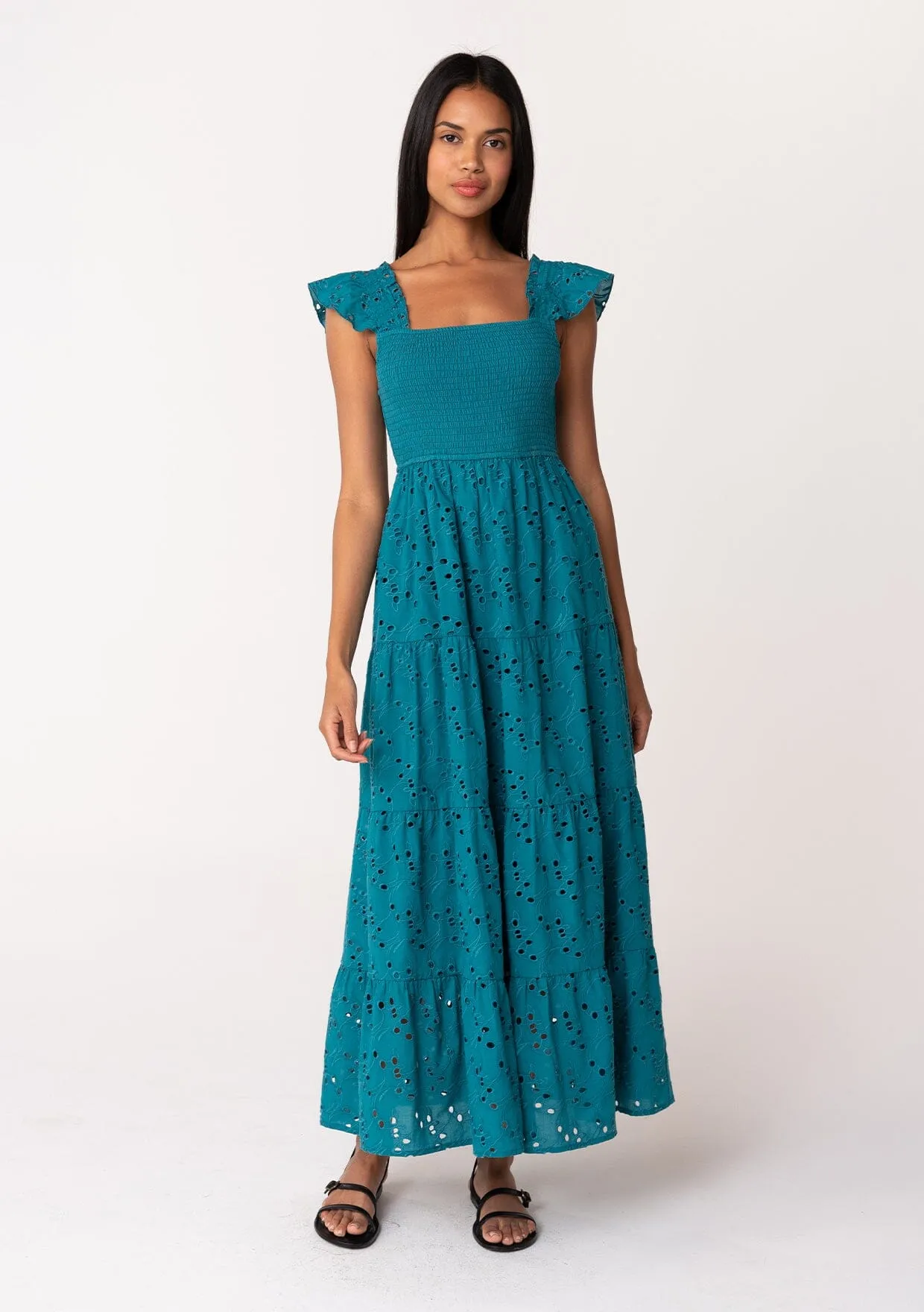 Flynn Smocked Maxi Dress