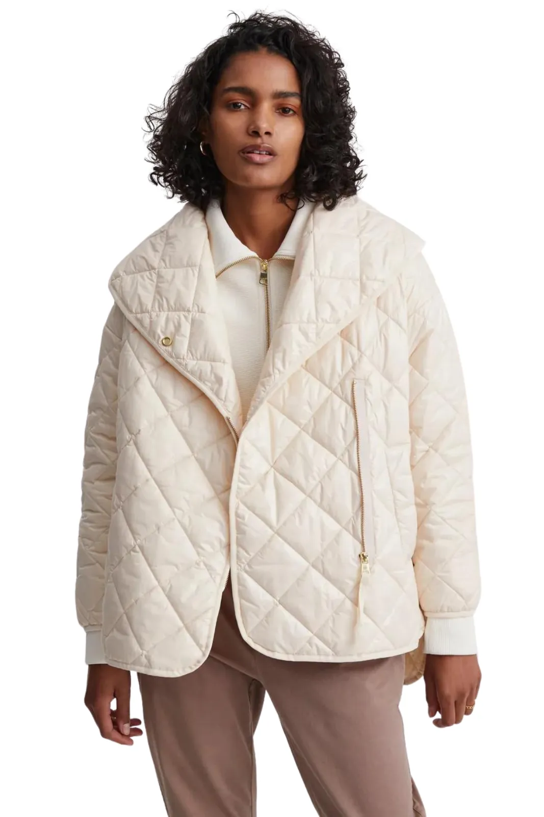 Foster Quilt Jacket, Whitecap Gray