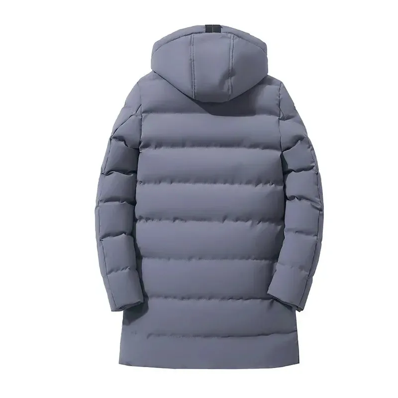 Framolt - Puffer Jacket Heren Lang met Capuchon, Winddicht, Geïsoleerd & Winter Warm