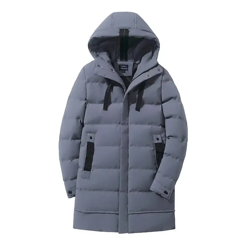 Framolt - Puffer Jacket Heren Lang met Capuchon, Winddicht, Geïsoleerd & Winter Warm