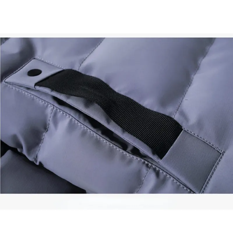 Framolt - Puffer Jacket Heren Lang met Capuchon, Winddicht, Geïsoleerd & Winter Warm