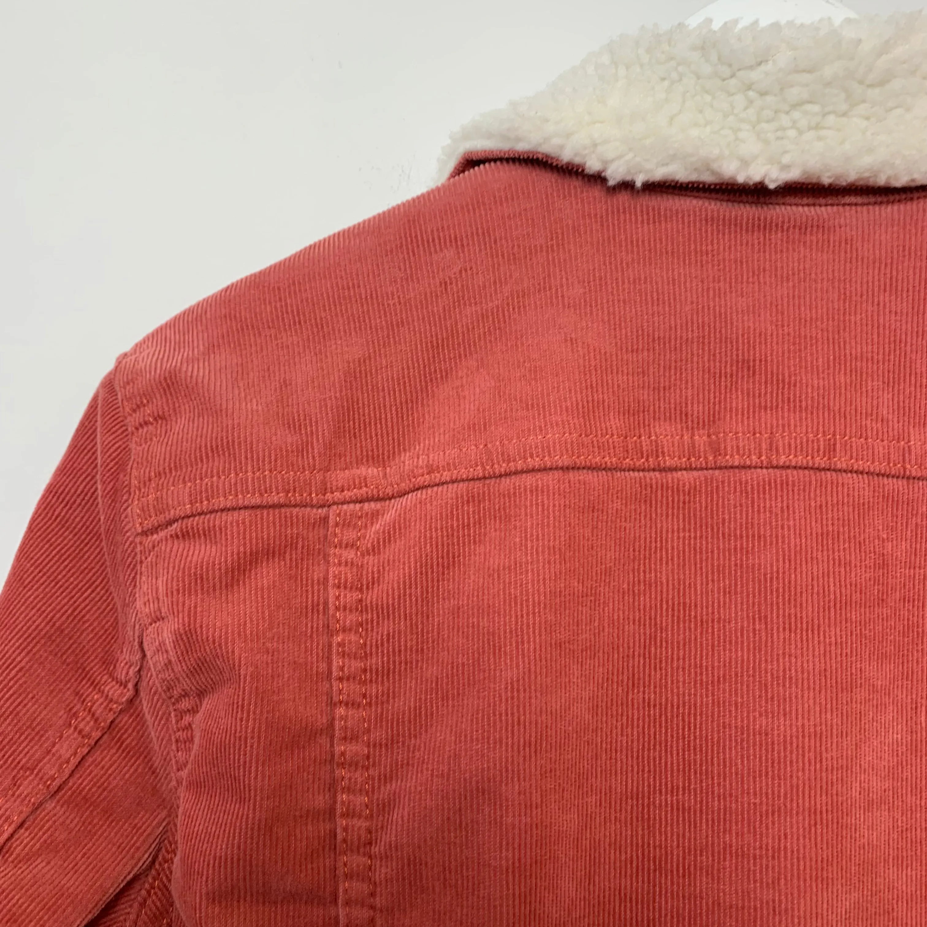 Gap Corduroy Jacket Sherpa Line Collared Small