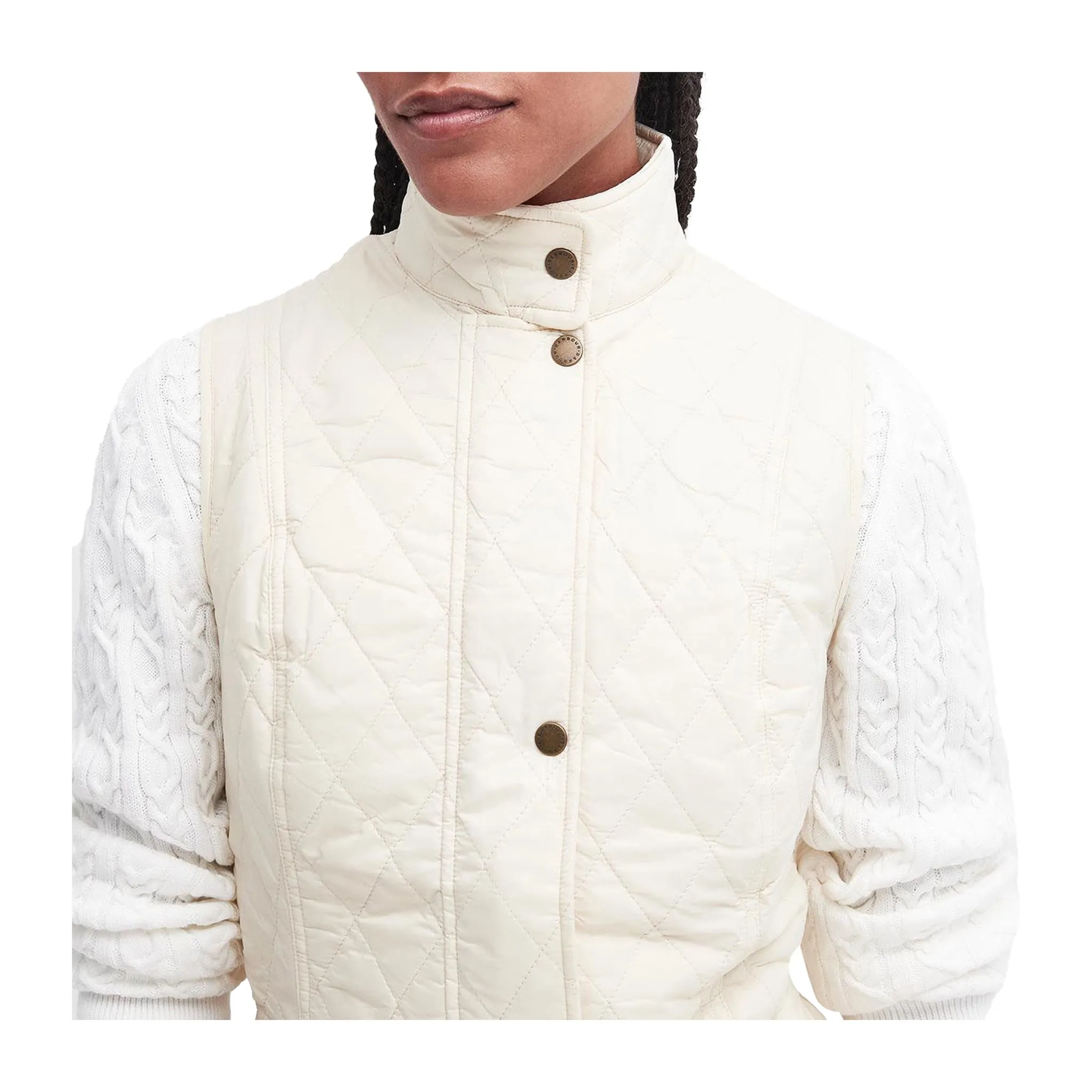 Gilet Donna trapuntato Otterbun Beige