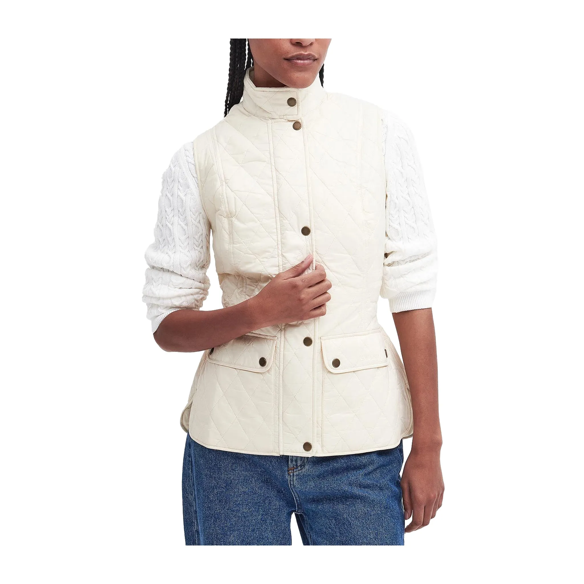 Gilet Donna trapuntato Otterbun Beige