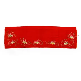 Goldwork Silk Eri | Japanese Antique Kimono Collar