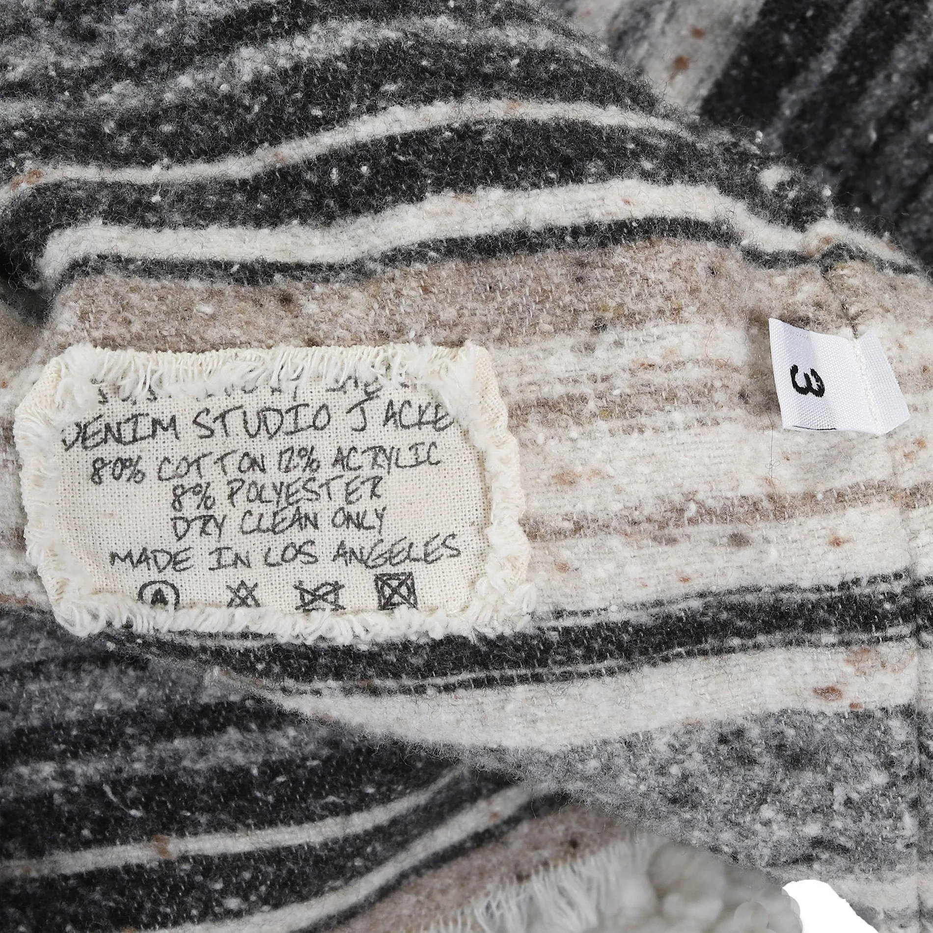 Greg Lauren FW2019 Sherpa Denim Jacket