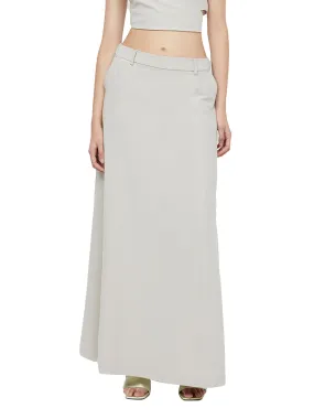 Hallie Maxi Skirt (Cement)