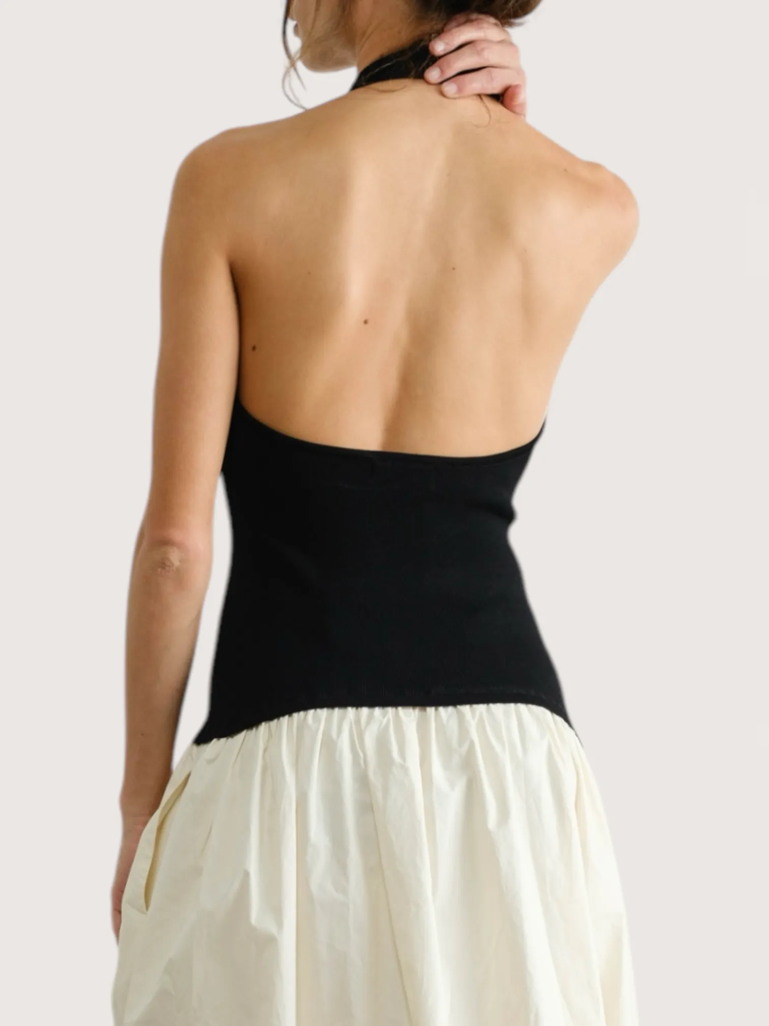 Halter Neck Maxi Dress