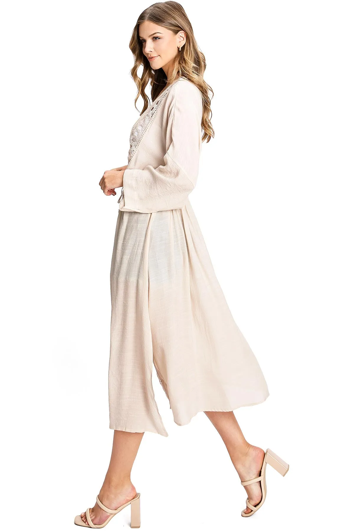 Hamptons Linen Kimono