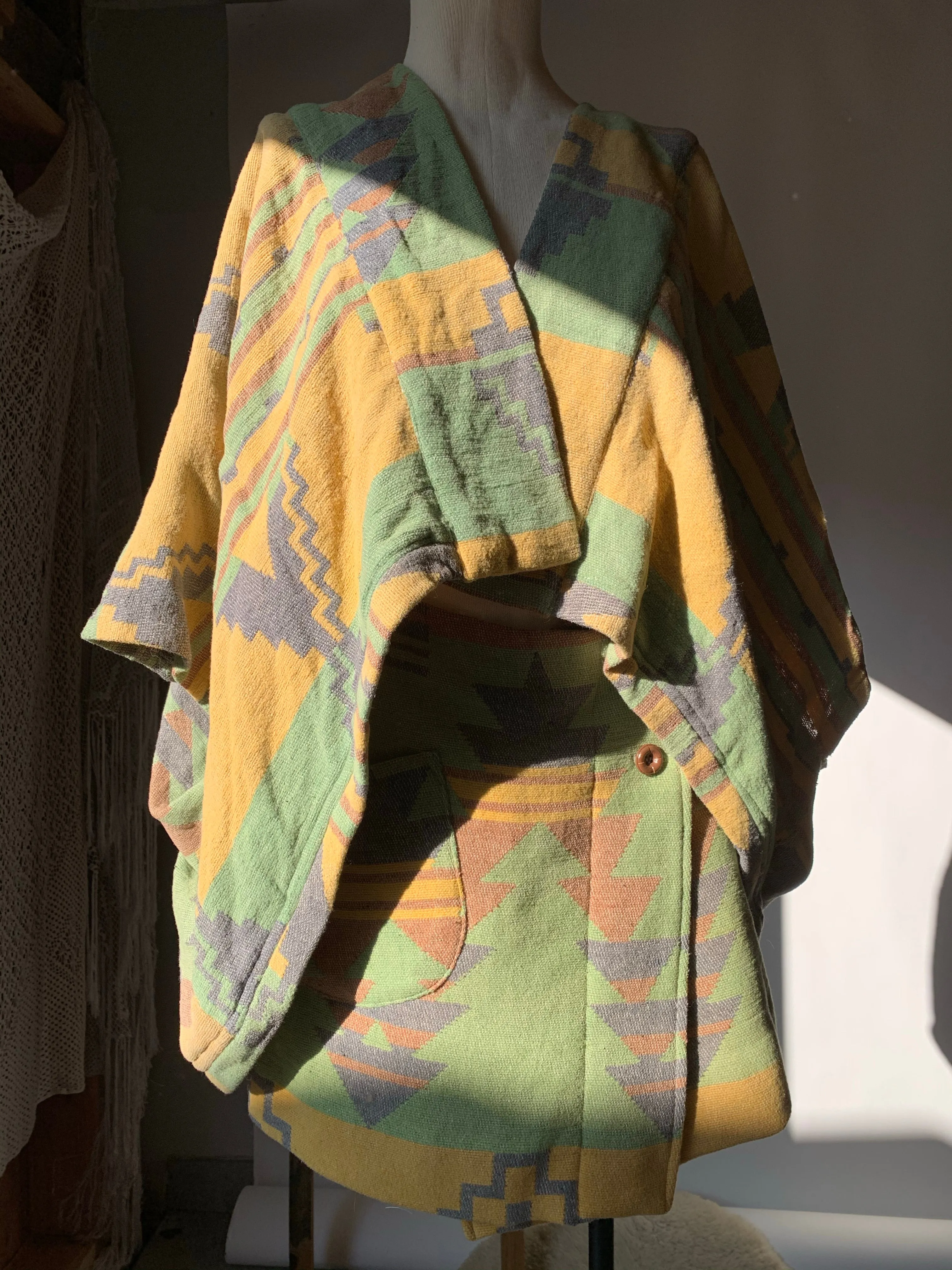 Handmade Camp Blanket Jacket