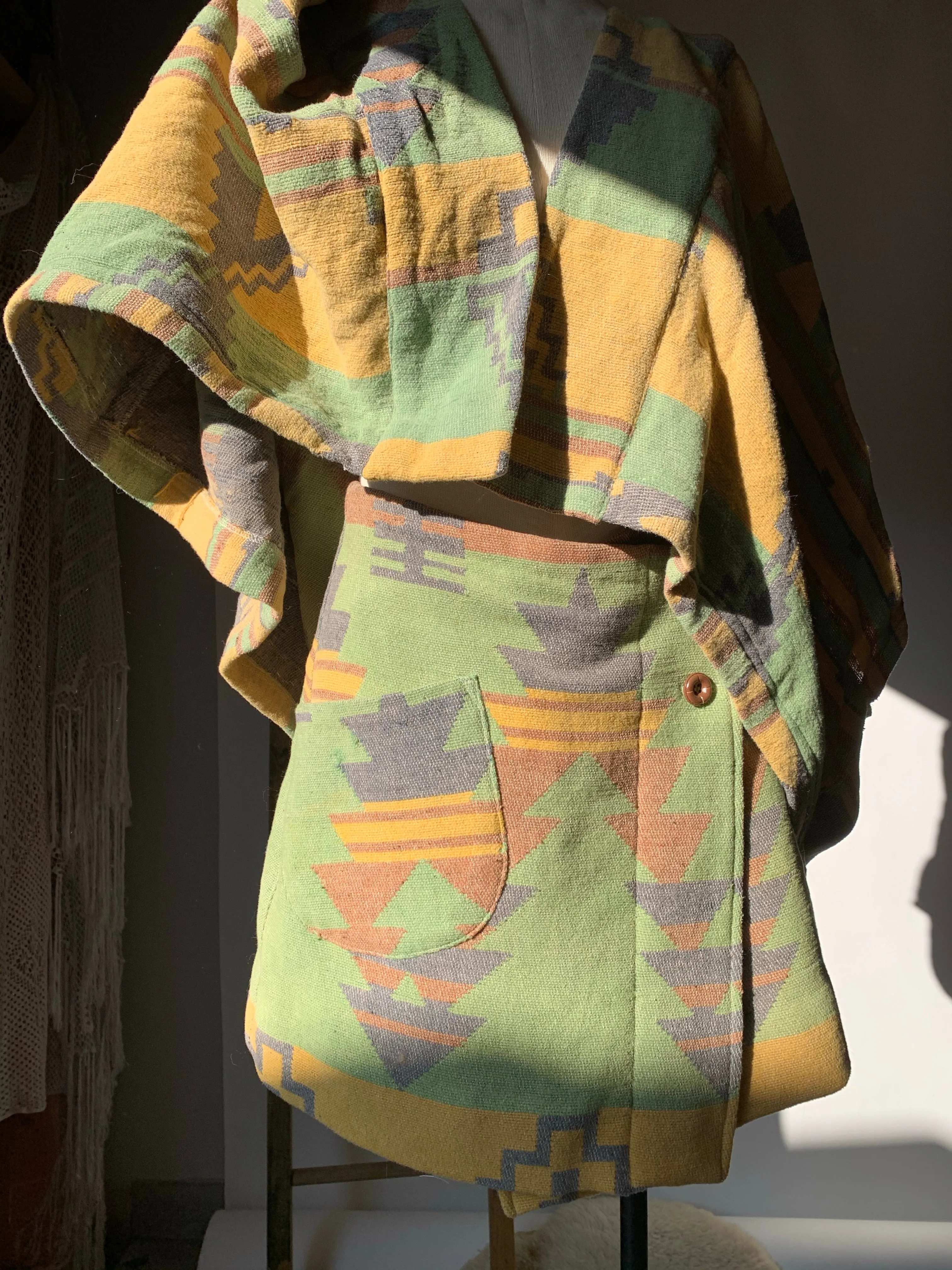 Handmade Camp Blanket Jacket