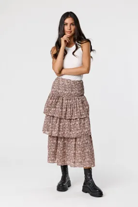 HANNAH SKIRT - NEAPOLITAN PRINT