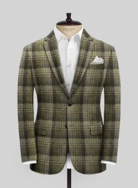 Harris Tweed Green Tartan Jacket
