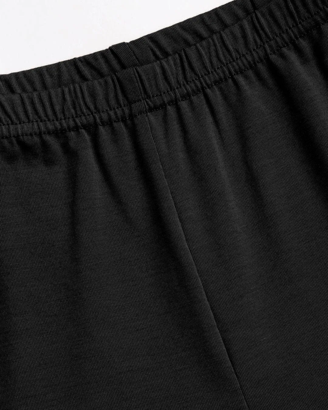High-Rise Flared Black Trousers