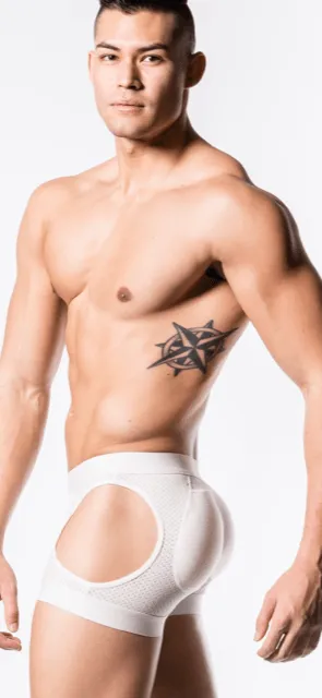 Hipsters Buttbooster Underwear Mesh(pads Not included)