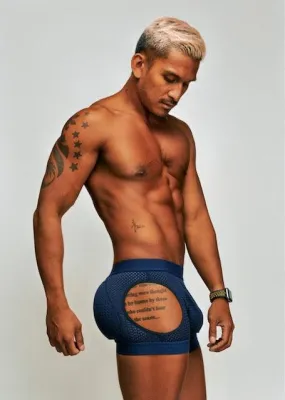 Hipsters Buttbooster Underwear Mesh(pads Not included)