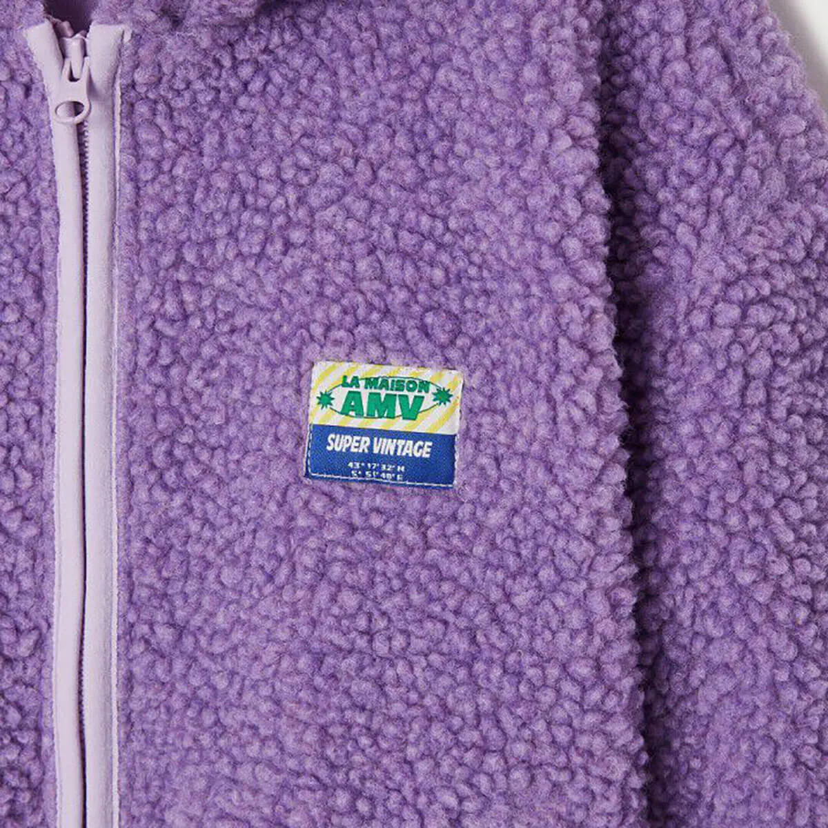 Hoktown Kid's Fleece Jacket in Parme Vintage by American Vintage