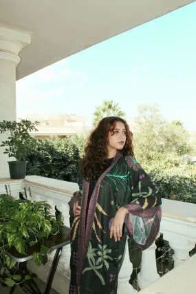 Island Dreams Kimono Dark