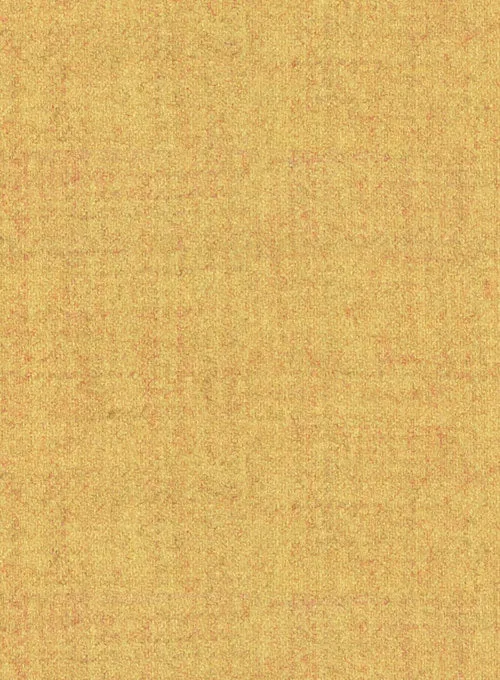 Italian Amber Yellow Tweed Jacket