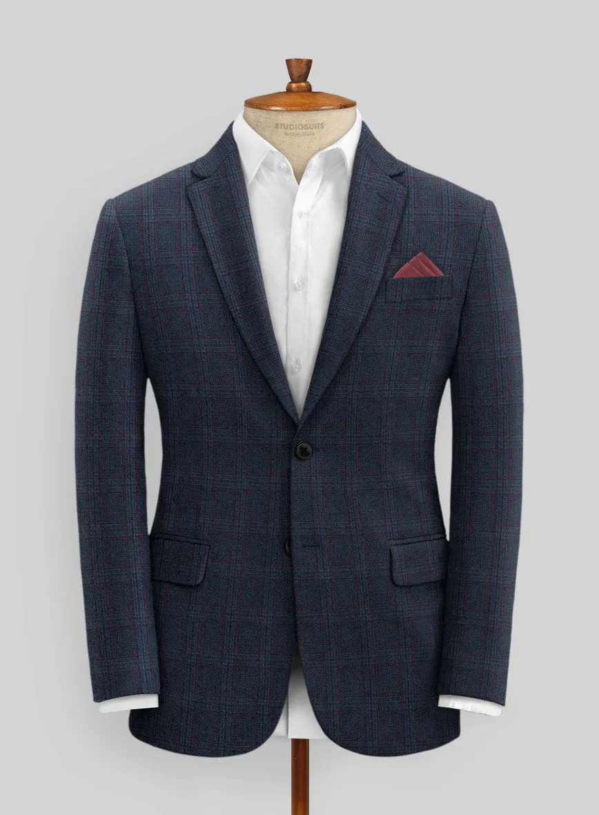 Italian Atessia Check Tweed Jacket