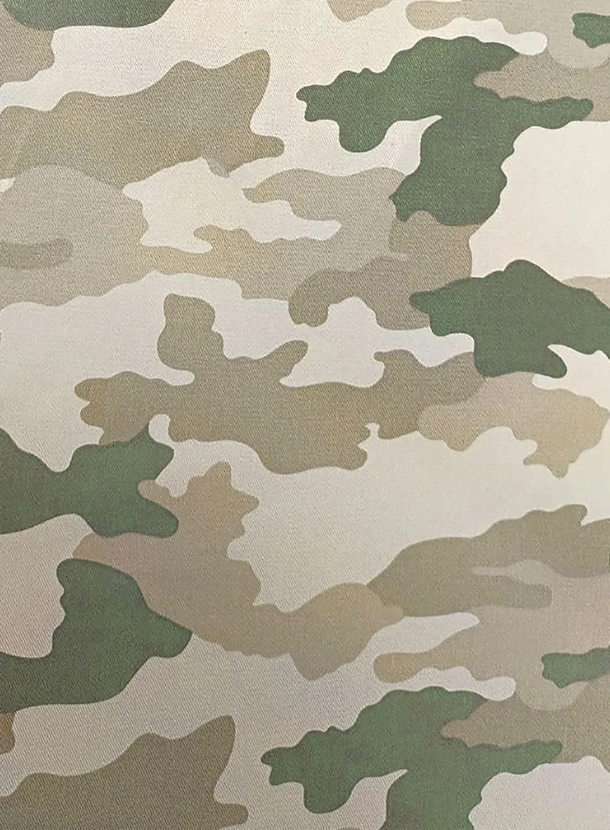 Italian Cotton Santoro Camo Jacket