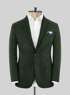 Italian Equiel Green Wool Jacket