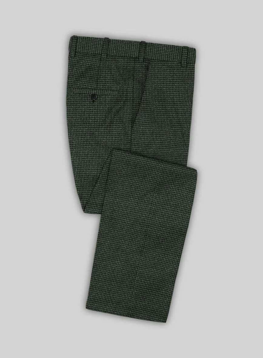 Italian Equiel Green Wool Suit