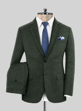 Italian Equiel Green Wool Suit