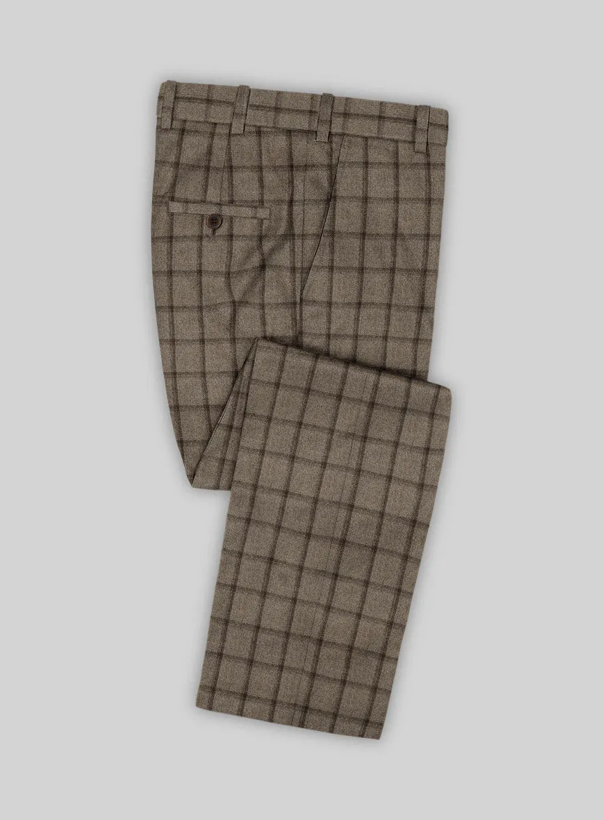 Italian Goiti Brown Wool Suit