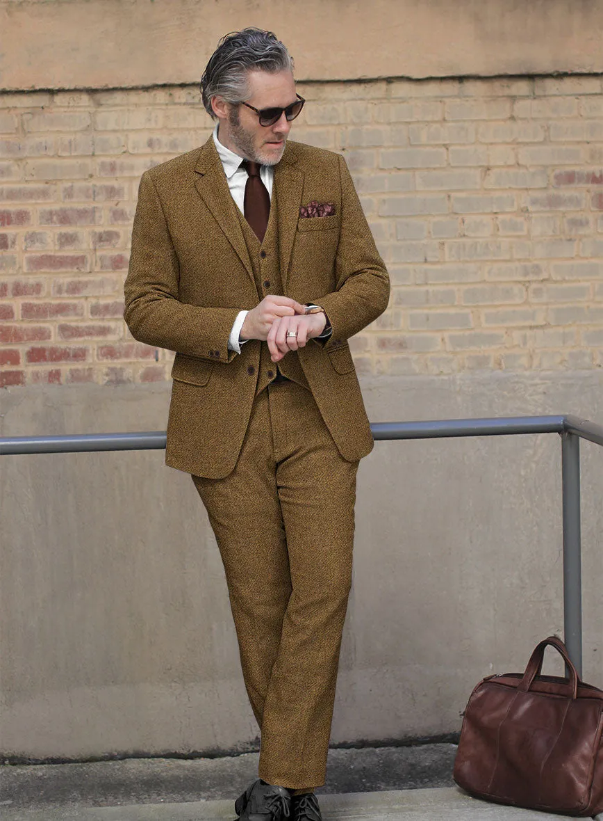 Italian Highlander Rust Tweed Suit