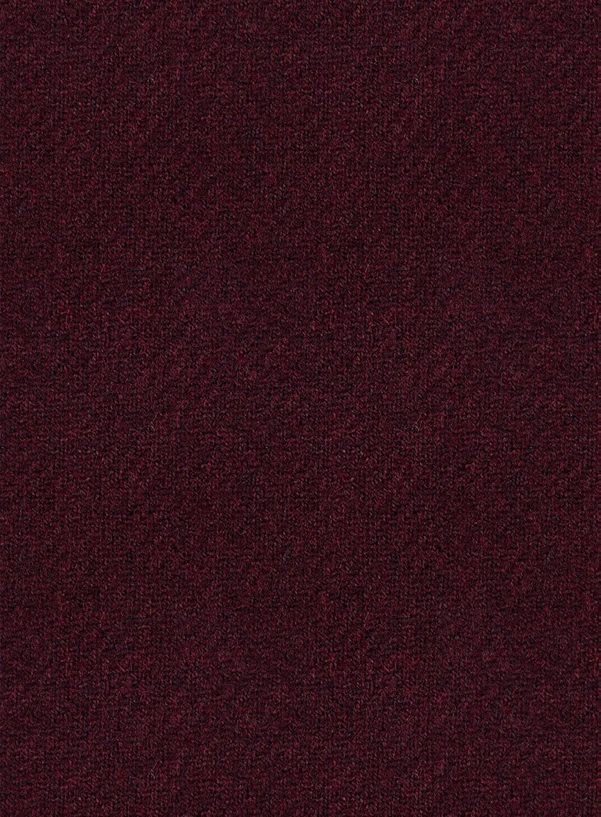 Italian Highlander Wine Tweed Jacket