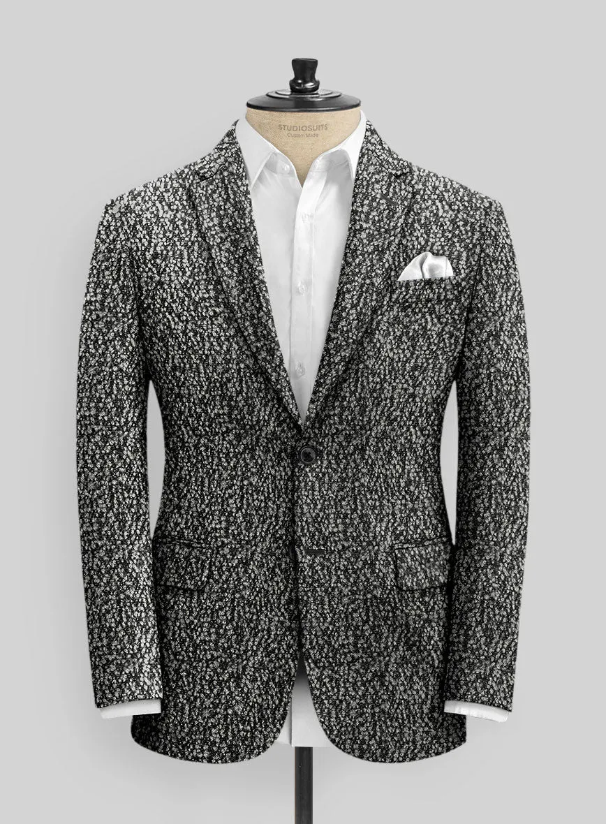 Italian Iquio Boucle Wool Jacket