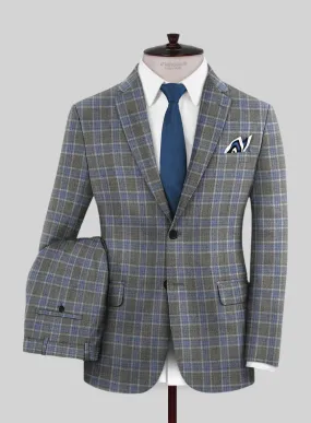 Italian Joa Gray Wool Suit