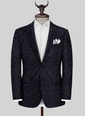 Italian Silk Lycra Tomas Jacket
