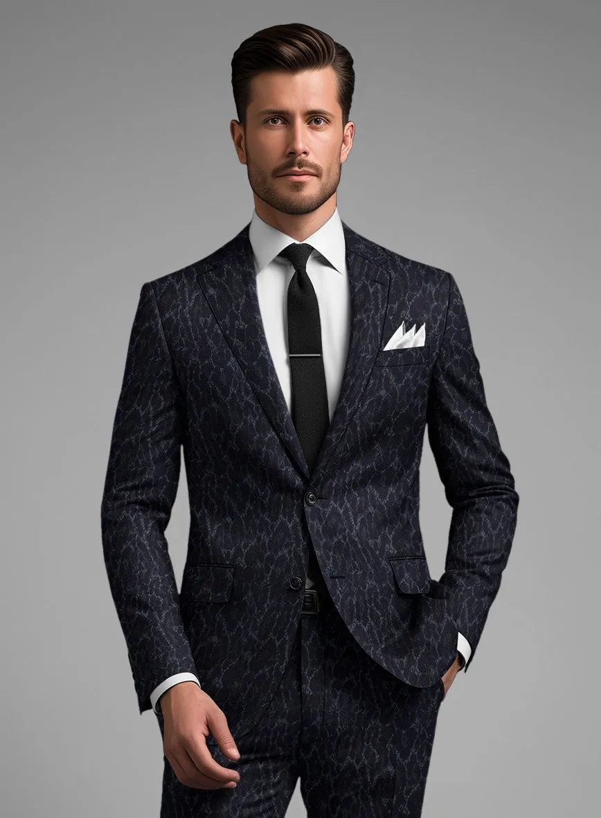 Italian Silk Lycra Tomas Jacket