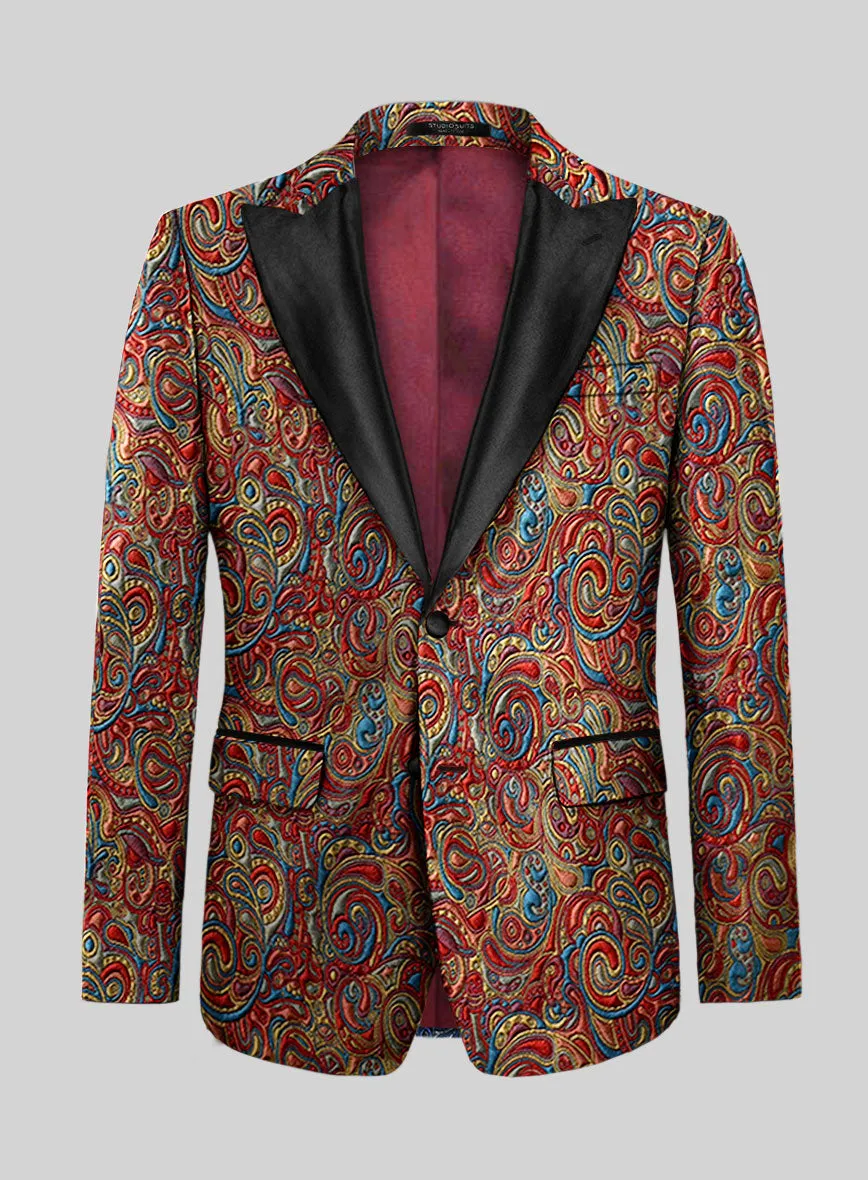 Italian Silk Socorro Tuxedo Blazer